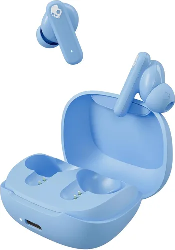 Vista 16 de Skullcandy Smokin' Buds Auriculares Inalámbricos, Auriculares Bluetooth, Ajuste de Aislamiento de Ruido, Hasta 20 Horas de Batería, IPX4 Resistente
