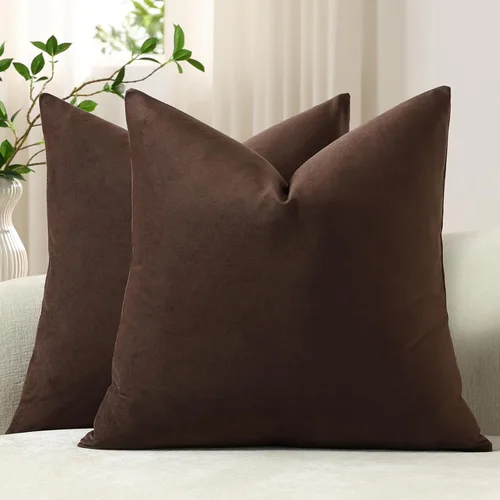 Vista 30 de Funda de almohada para cuerpo de Dezene, súper suave de terciopelo con cierre de cremallera oculto.