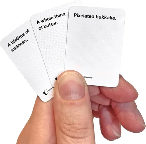 Vista 5 de Cards Against Humanity: Tiny Edition • Juego principal en miniatura con 600 cartas ridículamente pequeñas
