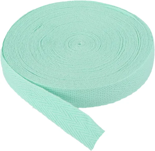 Vista 32 de PATIKIL Cinta de sarga de algodón de 5/8 pulgadas, 10 yardas, cinta de encuadernación al bies, cinta de espiga para costura, envoltura de regalos