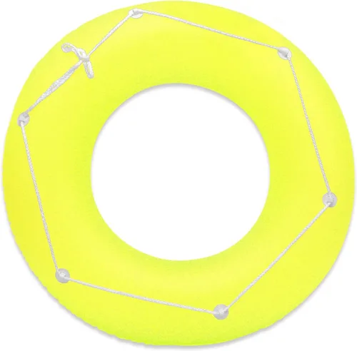Vista 8 de Poolmaster Neon Frost - Flotador interior grande para piscina, color verde