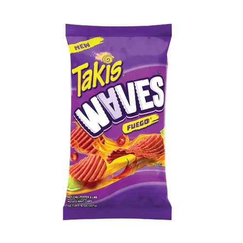 Vista 9 de Takis Fuego Kettlez Patatas fritas cocidas en hervidor, bolsa de 8 onzas