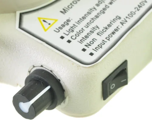 Vista 4 de AmScope LED-80S 80 - Anillo de luz LED compacto con atenuador incorporado