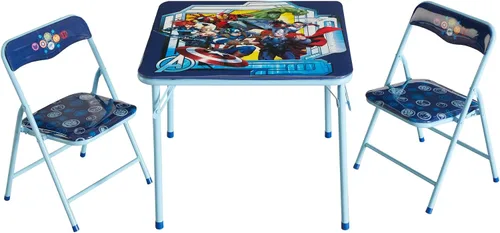 Vista 10 de [Usado] Marvel Avengers Infinity War - Juego de mesa cuadrada y silla de actividades para niños, 3 años en adelante