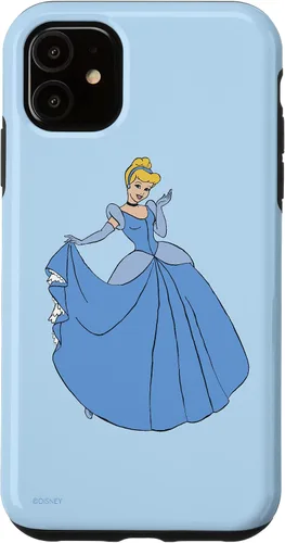 Vista 8 de Disney Funda para iPhone 17 con diseño de princesa Cenicienta en azul
