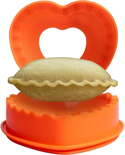 Vista 6 de Cortador y sellador de sándwich (círculo) - Preparador de sándwiches sin corteza - Ideal para fiambrera y caja de Bento - Almuerzo para niños
