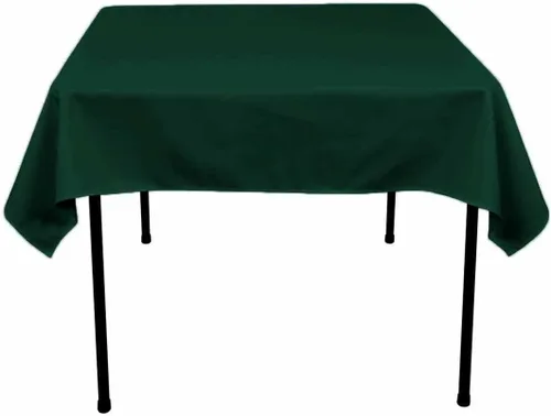 Vista 41 de Mantel cuadrado de poliéster 72"x72" (azul Acqua)