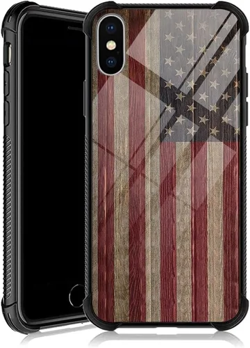 Vista 17 de DJSOK Funda compatible con iPhone XR, diseño con patrón de parachoques trasero, esquinas reforzadas antiarañazos, caver de TPU suave, fundas