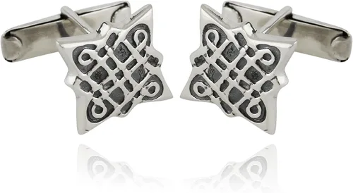 Vista 13 de FashionJunkie4Life Gemelos para hombre, plata de ley 925, 1 par