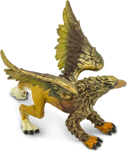 Vista 2 de Safari Ltd. Figura de Griffin – Figura detallada de plástico de 4.25 pulgadas – Majestuosa criatura mítica juguete de juego para niños, niñas