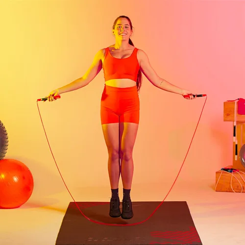 Vista 7 de Elite Jumps The Freestyle Rope - Cuerdas de salto de PVC para fitness, cuerdas de salto para adultos de primera calidad para fitness, cuerda