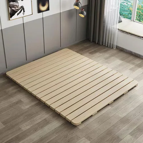 Vista 13 de Base de cama de piso, transpirable, a prueba de humedad, plegable, tatami, cama japonesa para dormir en el suelo o colchón de futón