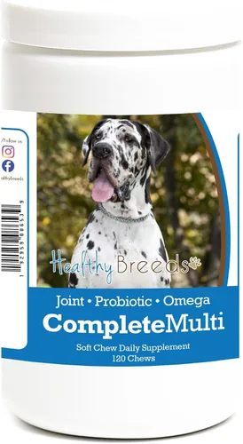 Vista 9 de Healthy Breeds Affenpinscher todo en uno multivitamínico suave masticable 120