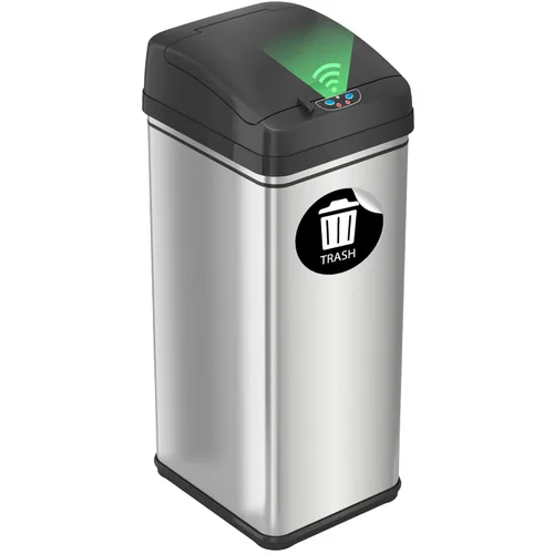 Vista 8 de iTouchless EcoWise - Contenedor de basura para compost, doble desodorizador, filtros de carbón activado