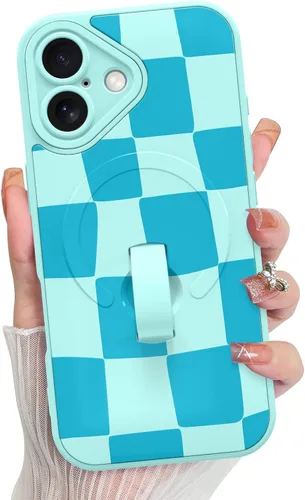 Vista 227 de KANGHAR Compatible con iPhone 17 Pro Case Spot Pattern - Negro Mancha rosada negra