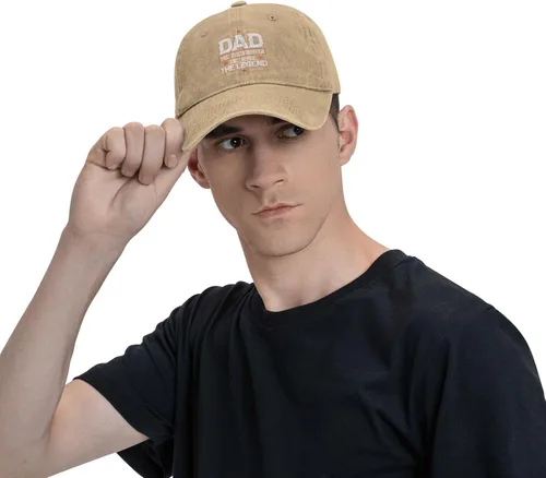 Vista 7 de Firefighter The Myth The Legend Baseball Cap for Men Women Hats Adjustable Vintage Washed Cotton Dad Hat