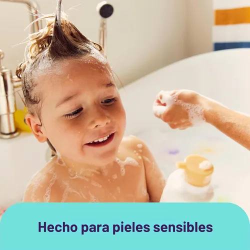 Vista 6 de Hello Bello Baño de burbujas para bebé, aroma suave de vainilla de coco, 10 onzas