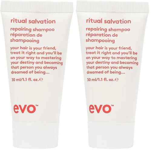 Vista 9 de EVO Ritual Salvation - Champú reparador para cabello teñido - Fórmula rica en proteínas para reparar, fortalecer e hidratar