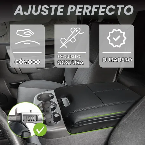 Vista 6 de Muslogy - Funda para reposabrazos para Chevy Silverado 2007-2013, extra