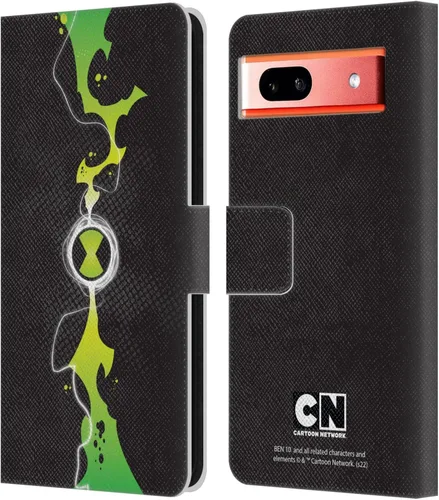 Vista 7 de Head Case Designs Officially Licensed Ben 10: Omniverse Character Art Graphics Leather Wallet Case Compatible with Google Pixel 7a