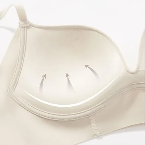 Vista 4 de High Impact Sports Bras for Women Steel Ring Hollow Breathable Side Closure Underwear Stretchy Sports Bra for Womens