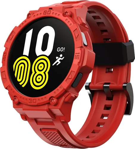 Vista 8 de Compatible con Galaxy Watch 5, Galaxy Watch 4 Band con funda de 1.732 pulgadas (1.732 in), correa protectora resistente de liberación rápida pulsera