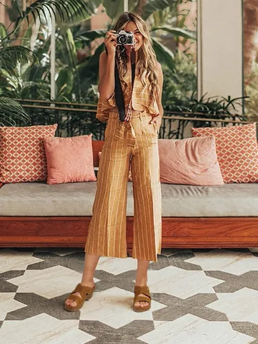 Vista 3 de SHIBEVER Sandalias de cuña para mujer de verano cómoda sandalia de plataforma elegante con punta abierta