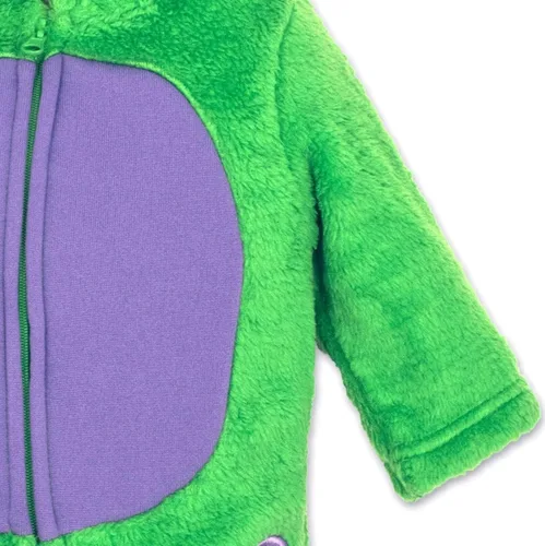 Vista 3 de Funstuff - Disfraz de unicornio con capucha, diseño de esqueleto de dinosaurio