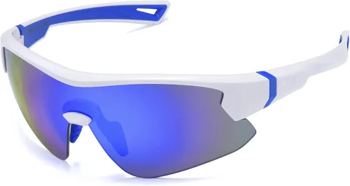 Vista 11 de maivnz Gafas de sol de béisbol juveniles para niños, UV400 para niñas, gafas de sol de sóftbol para niñas, niños de 6 a 8 a 12 a 14 años, gafas