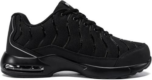 Vista 3 de LARNMERN Air Cushion Steel Toe Shoes for Men Wide Women Lightweight Breathable Work Safety Sneakers Puncture Proof Slip Resistant Tennis Shoe