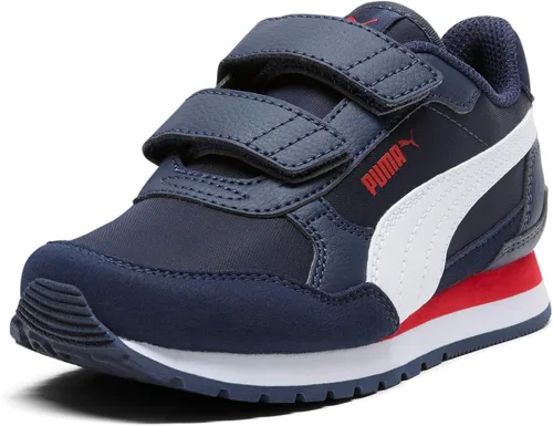 Vista 24 de Puma Tenis unisex ST Runner con velcro para niños Negro (black/Dark Shadow)