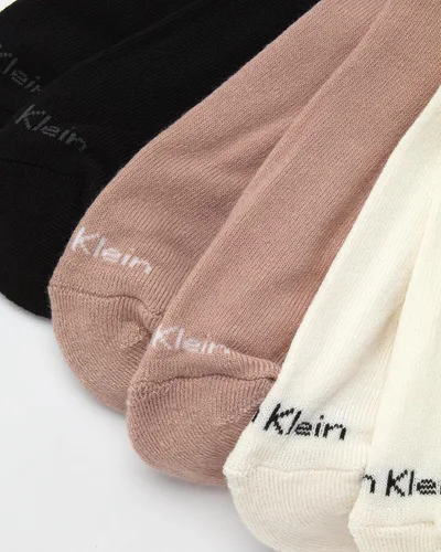 Vista 49 de Calvin Klein Calcetines para hombre, mezcla de algodón, acolchados, sin talla, forro de calcetines atléticos (6 unidades)