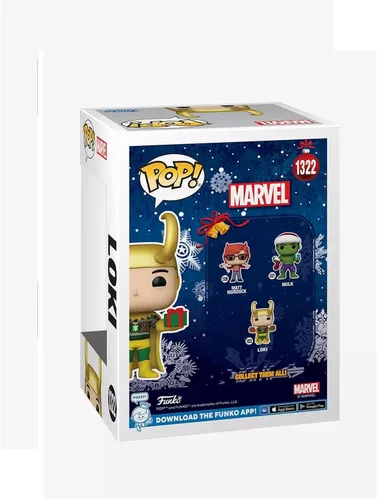 Vista 3 de Funko Pop! Marvel Loki - Cabeza de vinilo exclusiva #1322 [Vacaciones]