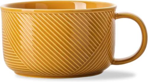 Vista 9 de Tazón de sopa de cerámica con asa, 38 oz apto para microondas Verde guisante
