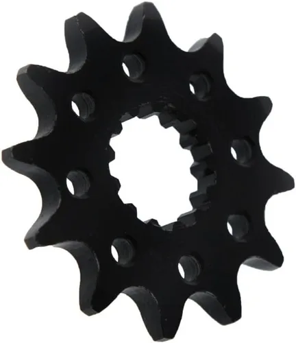 Vista 2 de 01-2003 compatible con Yamaha YFM660R Raptor 660 12 dientes delanteros y 40 dientes traseros piñón negro