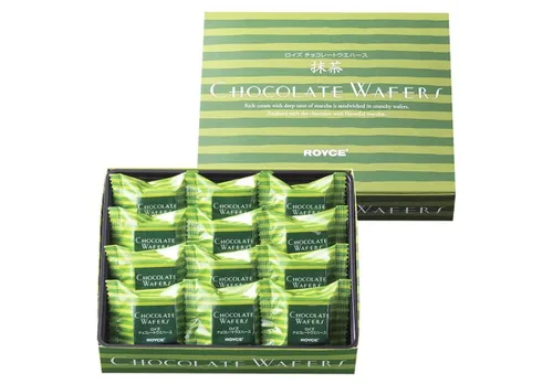 Vista 7 de Obleas de chocolate "Matcha" de ROYCE