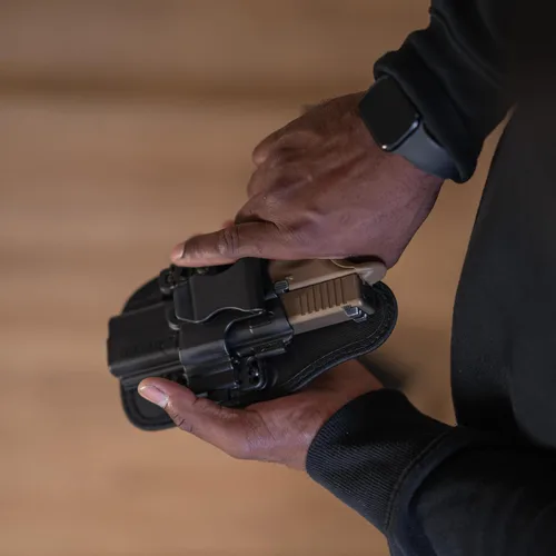 Vista 6 de Alien Gear ShapeShift IWB - Funda de transporte de apéndice para llevar de manera discreta - Mano derecha o izquierda, opciones de sistema modular