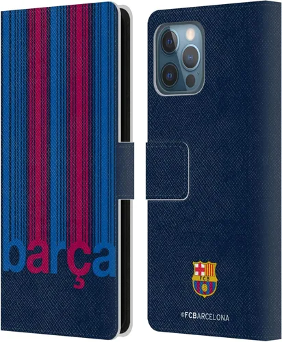 Vista 53 de Head Case Designs Funda de piel con licencia oficial del FC Barcelona Ball Pattern Campions compatible con Apple iPhone 11