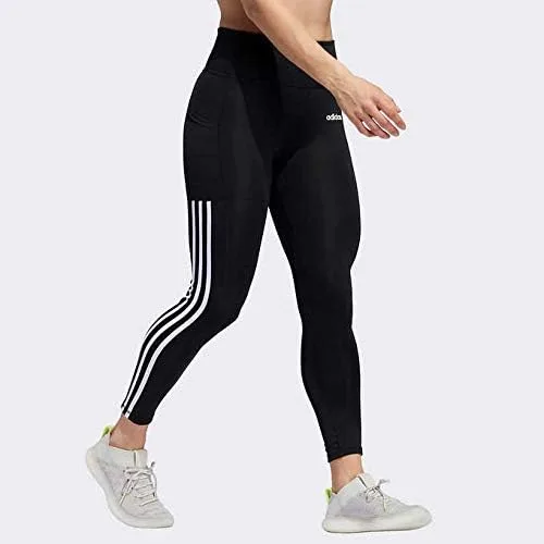 Vista 4 de adidas Aeroknit - Mallas de yoga sin costuras 78 para mujer