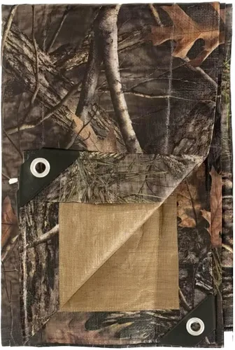 Vista 11 de LOOGU Lona impermeable resistente, cubierta de poliéster multiusos de camuflaje de árbol biónico