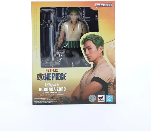 Vista 2 de TAMASHII NATIONS - Una serie de Netflix: One Piece - Figura de acción Roronoa Zoro S.H.Figuarts