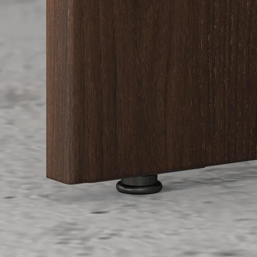 Vista 4 de Bush Business Furniture Studio C - Escritorio de 42 W, color nogal negro