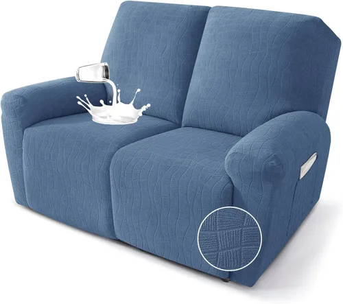 Vista 32 de MAXIJIN Fundas impermeables para sillas reclinables pequeñas de 3 piezas, fundas reclinables que se mantienen en su lugar, fundas reclinables Lazy