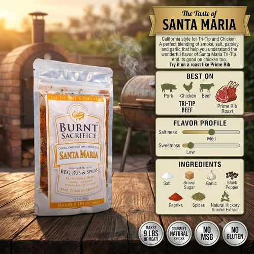 Vista 6 de Burnt Sacrifice Big 7 BBQ Rub Spices and Seasonings Set (7 paquetes de 3.5 onzas) Celebra la herencia estadounidense, gran regalo para hombres o papá