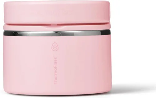 Vista 26 de ThermoFlask Tarro de alimentos aislado con tapa a prueba de fugas (12 onzas, negro) - Recipientes de alimentos de acero inoxidable para comidas