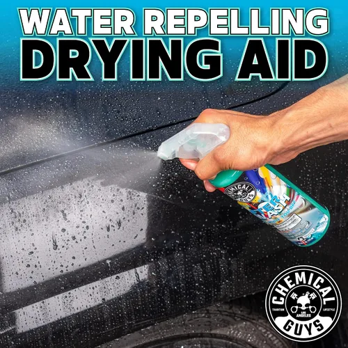 Vista 7 de Chemical Guys Paquete de detalles de coche con organizador plegable, spray para secado después del lavado (16 onzas líquidas)