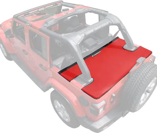 Vista 16 de Shadeidea - Cubierta tonneau para el Jeep Wrangler JL de 4 puertas, cubierta Ton para el maletero trasero del JLU (2018-Actual), cubierta
