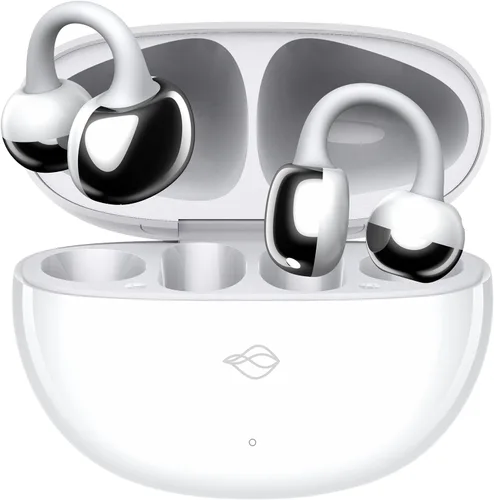 Vista 8 de THIАKA SORA Auriculares con clip de oreja abierta 0.16 oz ENC Bluetooth 5.4 Trabajo y Deportes Negro