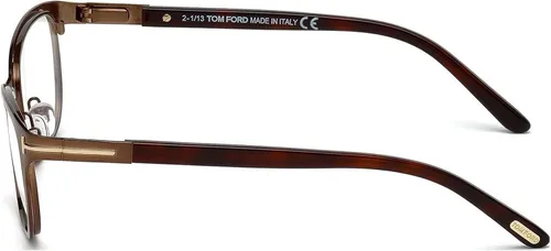 Vista 2 de Tom Ford FT5282 Gafas Color 048 Marrón Oscuro Brillante 2047in