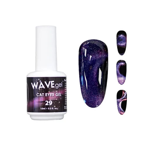 Vista 29 de Wavegel Gel para Ojos de Gato # 01
